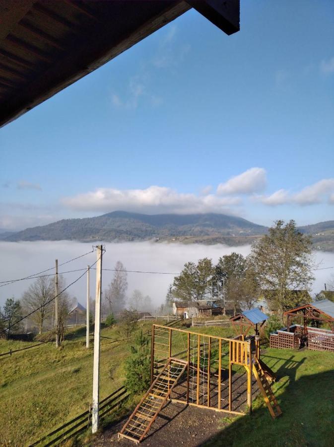 Hotel Гірська Вершина Slavske Esterno foto