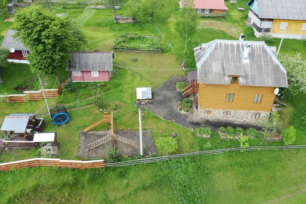 Hotel Гірська Вершина Slavske Esterno foto
