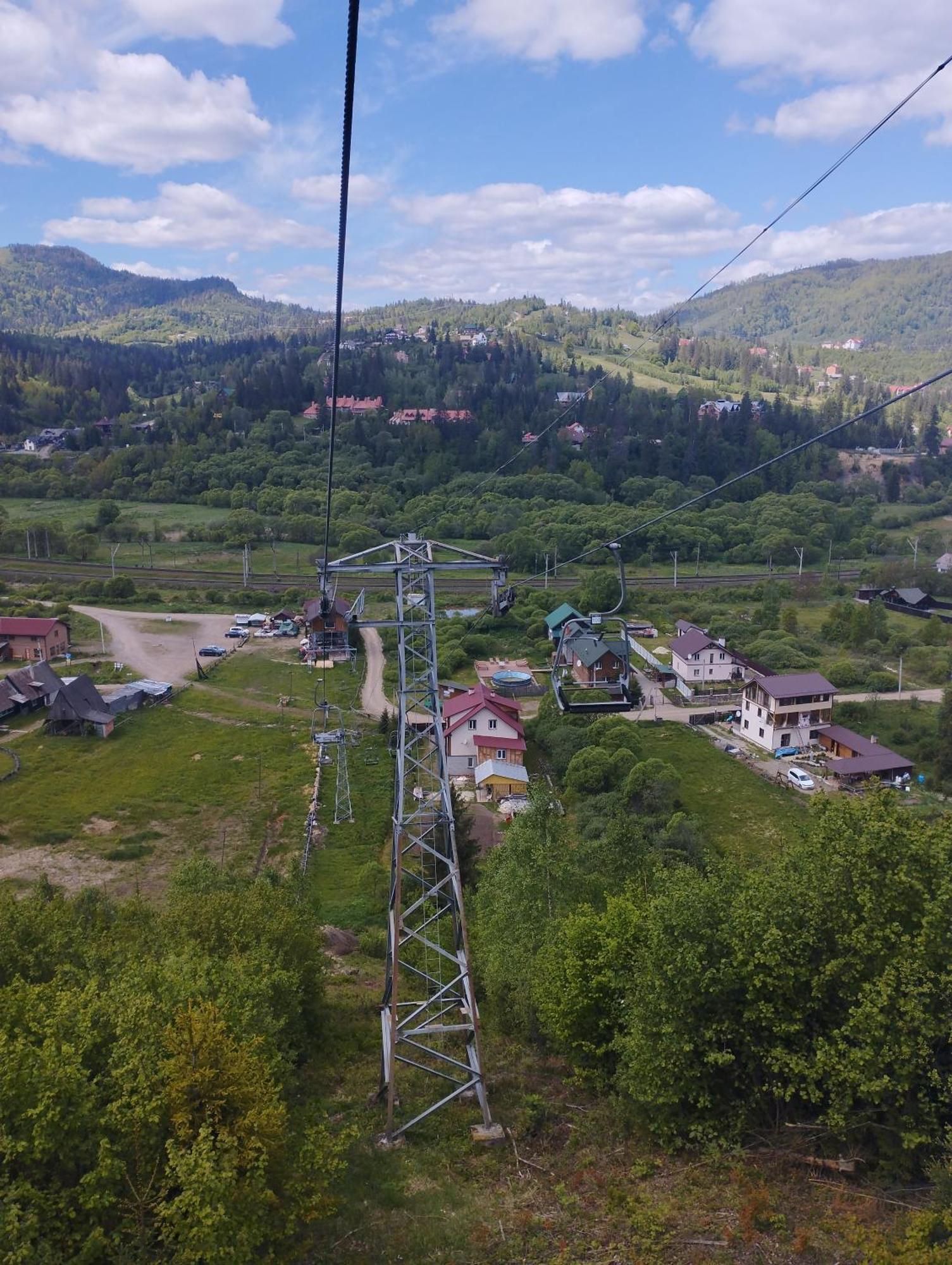 Hotel Гірська Вершина Slavske Esterno foto