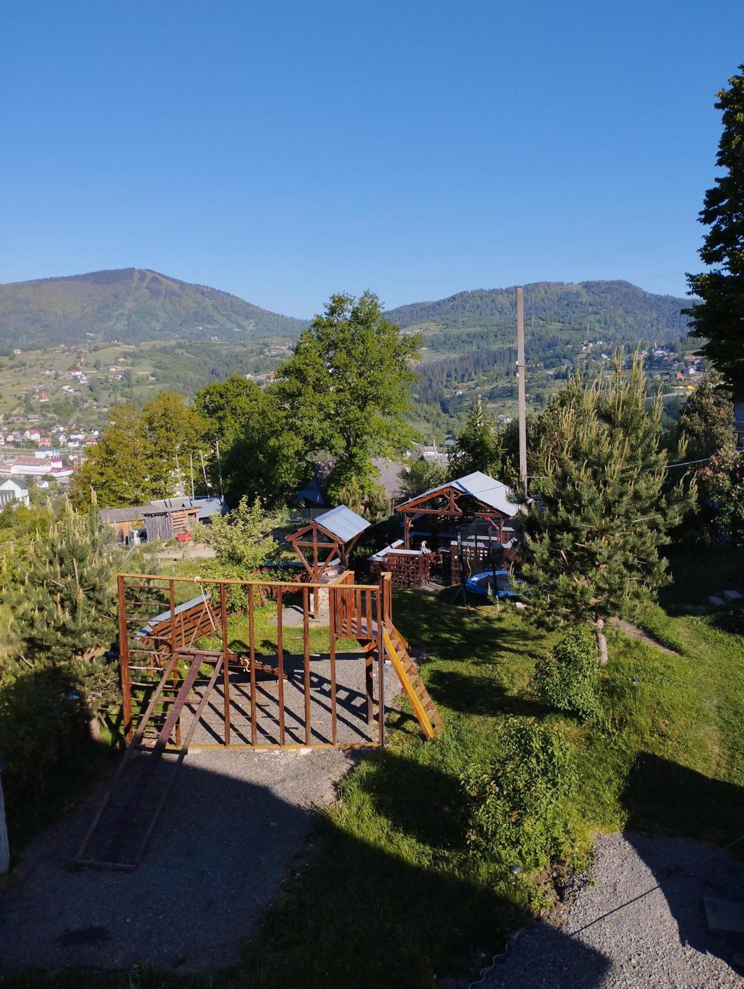 Hotel Гірська Вершина Slavske Esterno foto